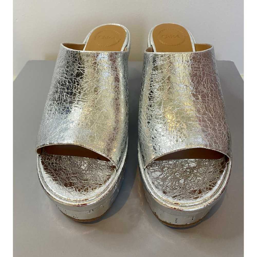 Chloé Oli leather mules & clogs - image 2