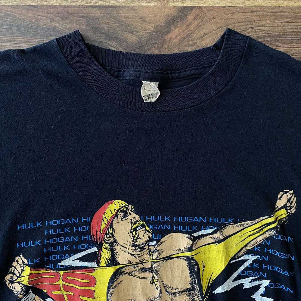 Vintage × Wwe × Wwf Vintage 1992 Hulk Hogan Tee - image 4