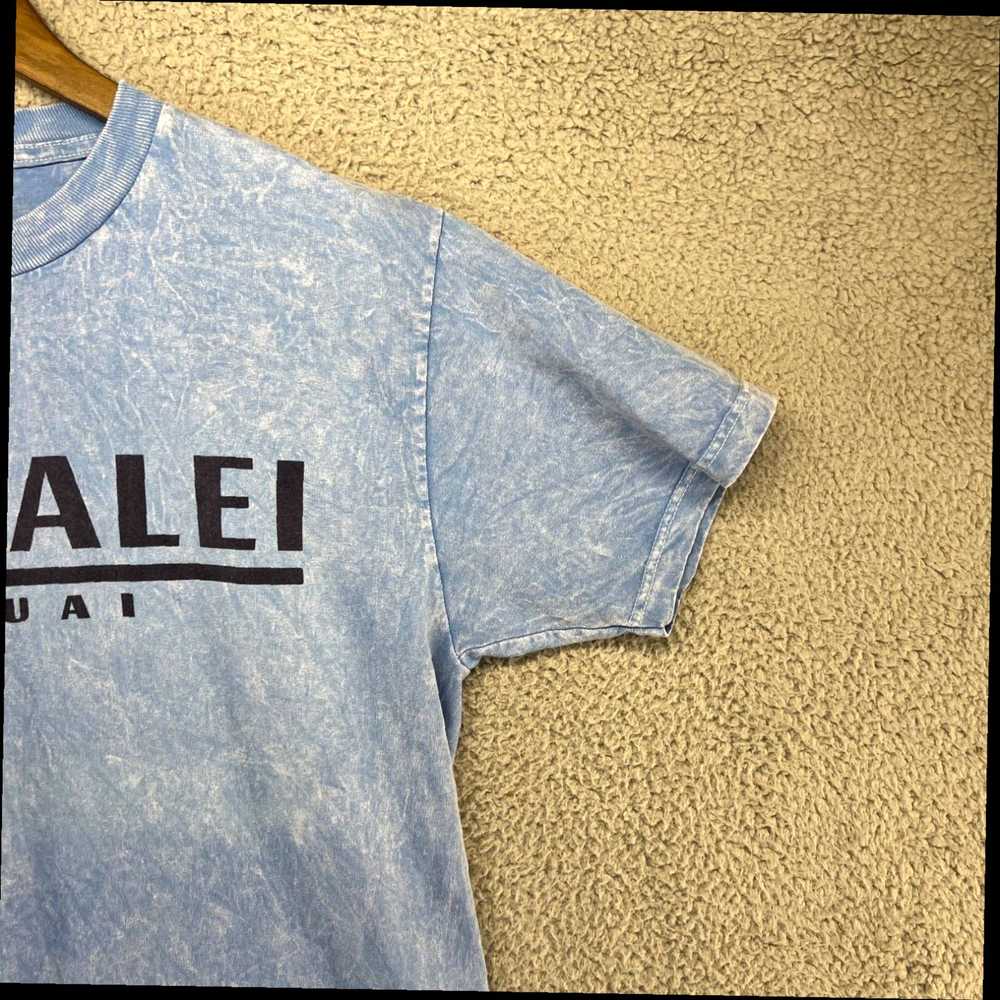 Vintage Men's Small Stone Washed Blue Hanalei Kau… - image 2