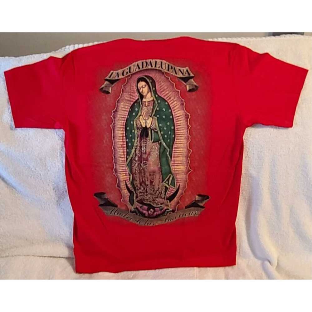 Vintage Guadalupe Virgin Mary Rose La Guadalupana… - image 1