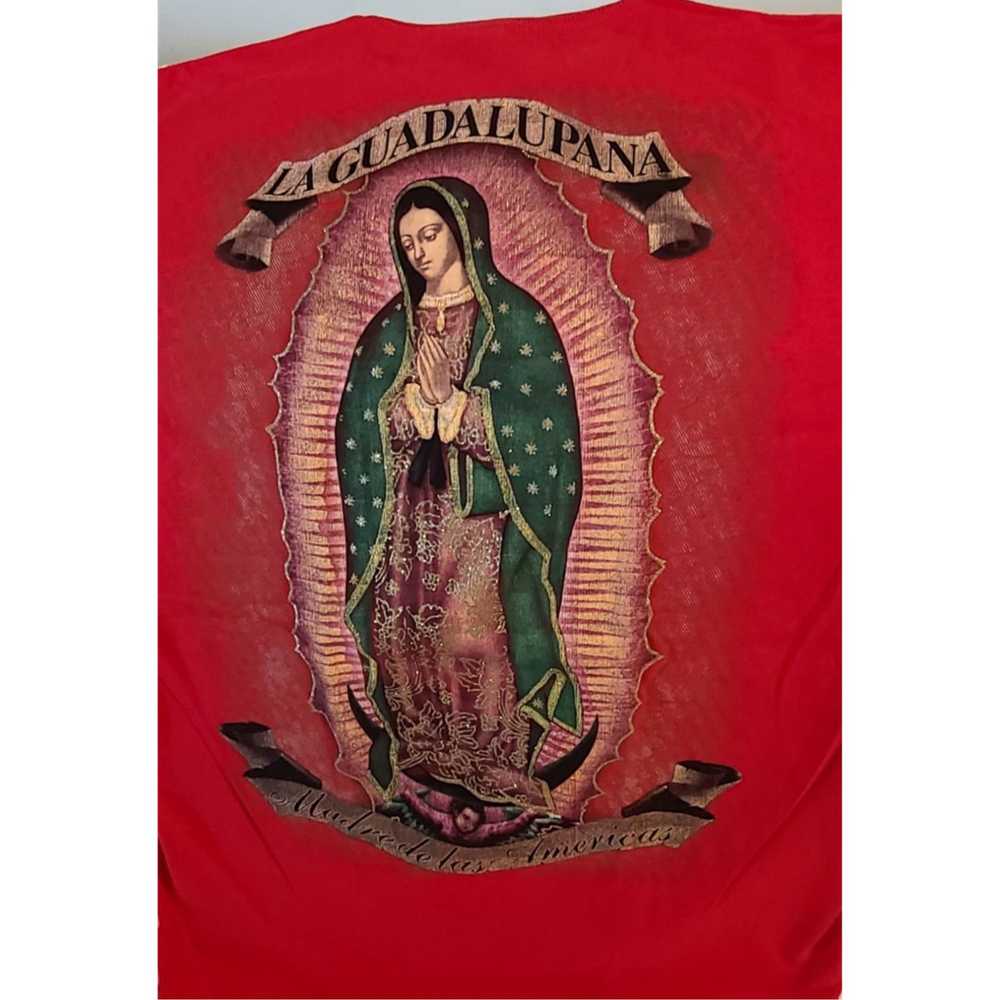 Vintage Guadalupe Virgin Mary Rose La Guadalupana… - image 2