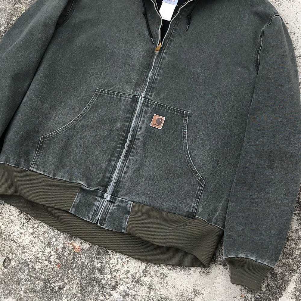 Carhartt × Vintage Vintage Carhatt Distressed Den… - image 3