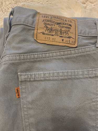 Vintage Levi’s Strauss Jeans Orange Tab with a “Skosh More Room” label newest Sz 38x32