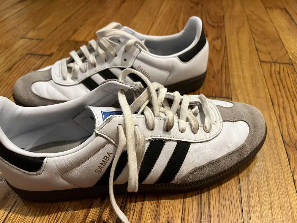 Adidas White Sambas (OGs w/ Cowhide Leather) - image 4