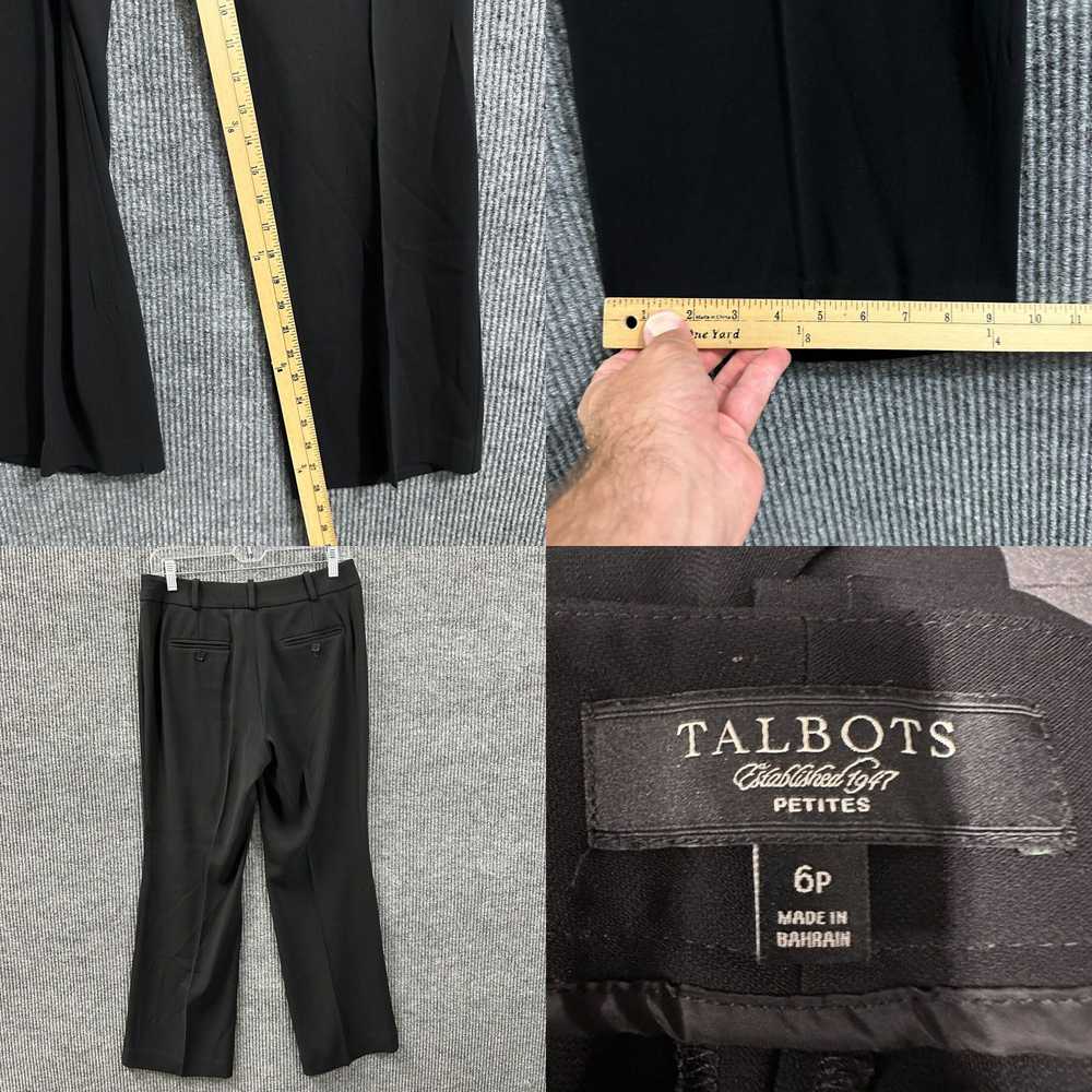 Talbots Talbots Petites Womens Dress Pants 6P Bla… - image 4