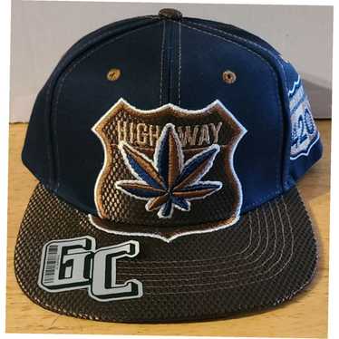 Vintage Highway 420 Dark Blue Cannabis Weed Marij… - image 1