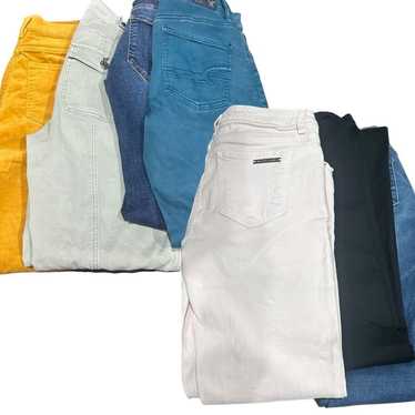 Zara Designer Jeans Bulk Bundle Lot 7 Pairs Jeans… - image 1