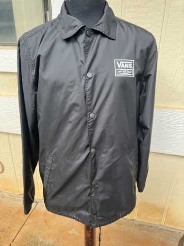 Vans Vans Button Rain/Windbreaker Shell Jacket Bla