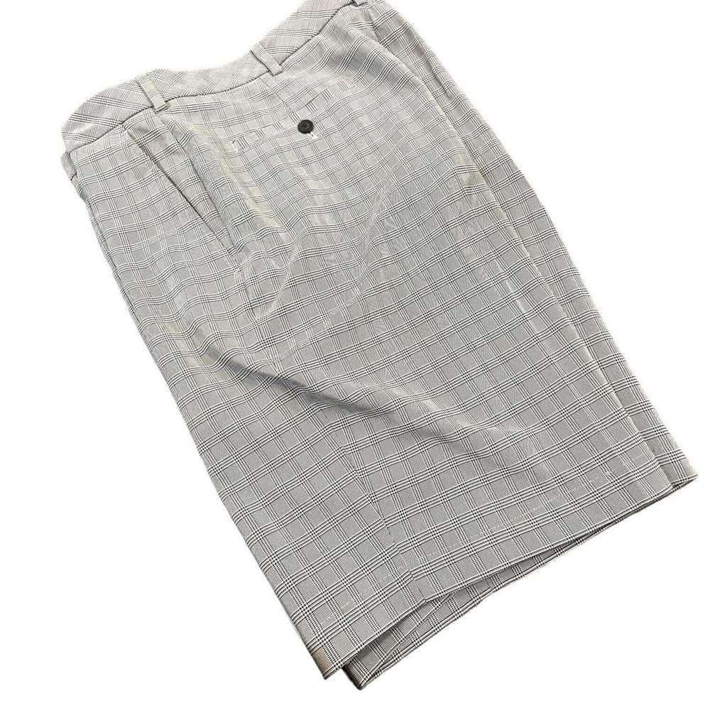 Other Walter Hagen Gray White Flat Front Chino Go… - image 7