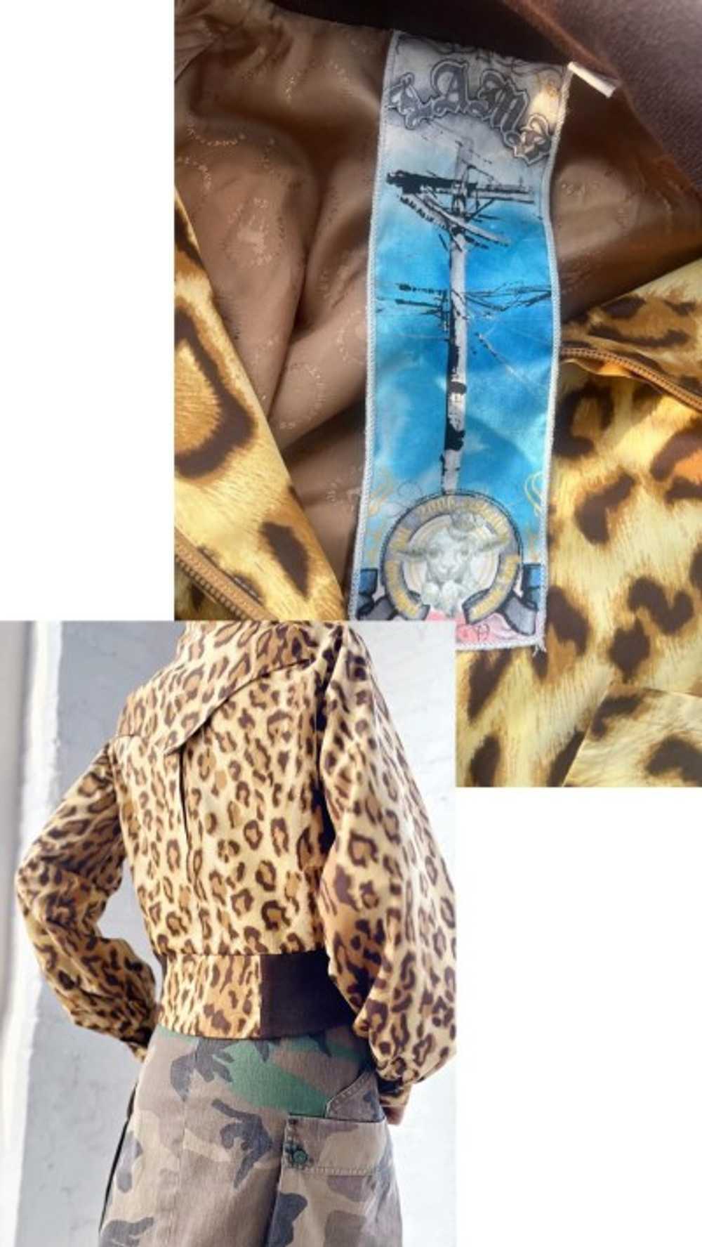 L.A.M.B. by Gwen Stefani 2006 leopard jacket - image 3