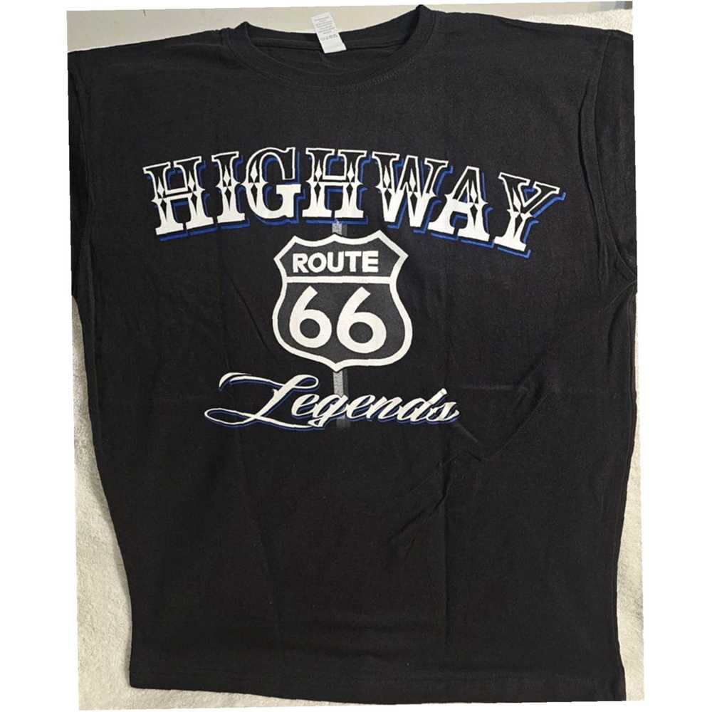 Route 66 Sexy Lady Moon Embellished American Moto… - image 4