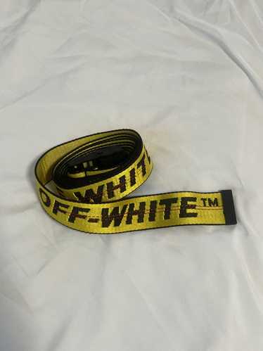 Off-White Off-White Classic Industrial Belt ‘Yell… - image 1