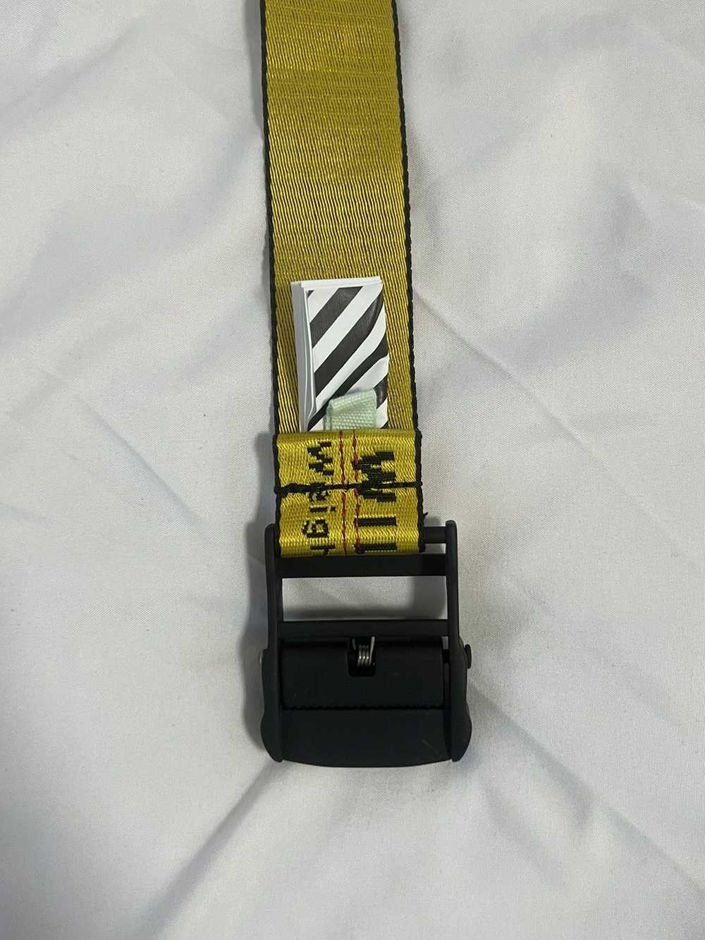 Off-White Off-White Classic Industrial Belt ‘Yell… - image 2