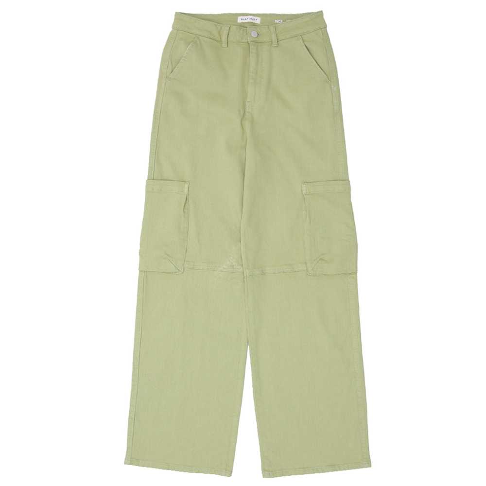 Ladies Warp + Weft High Waist Cargo Wide Leg Pants - image 1