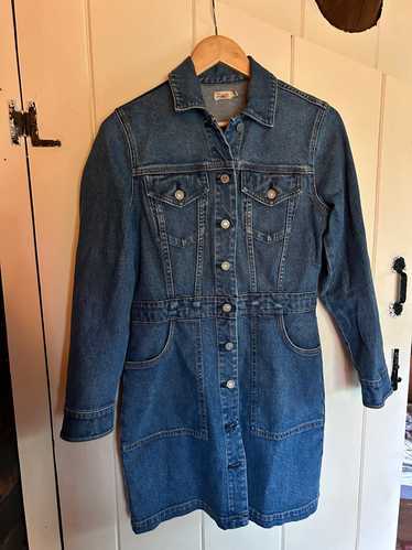 Faherty Women's Michelle Denim Dress (4) | Used,…