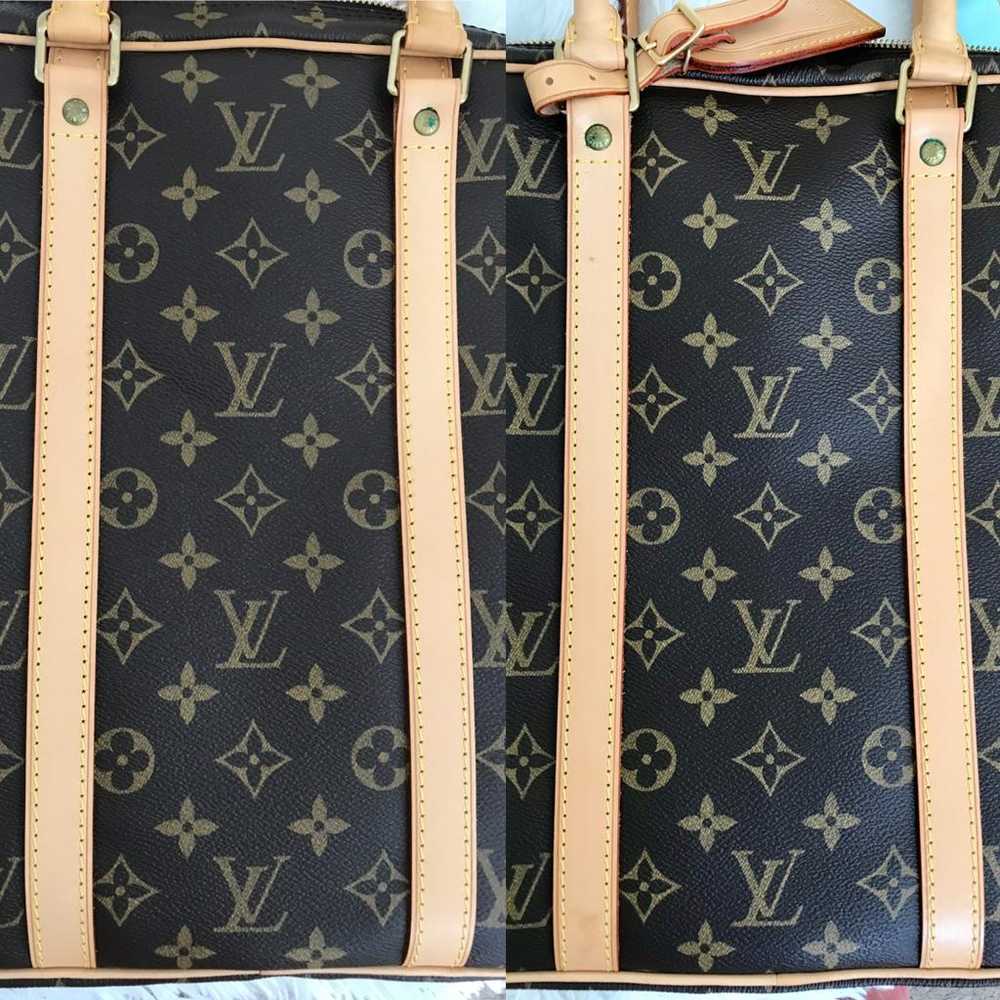 Louis Vuitton Leather travel bag - image 5