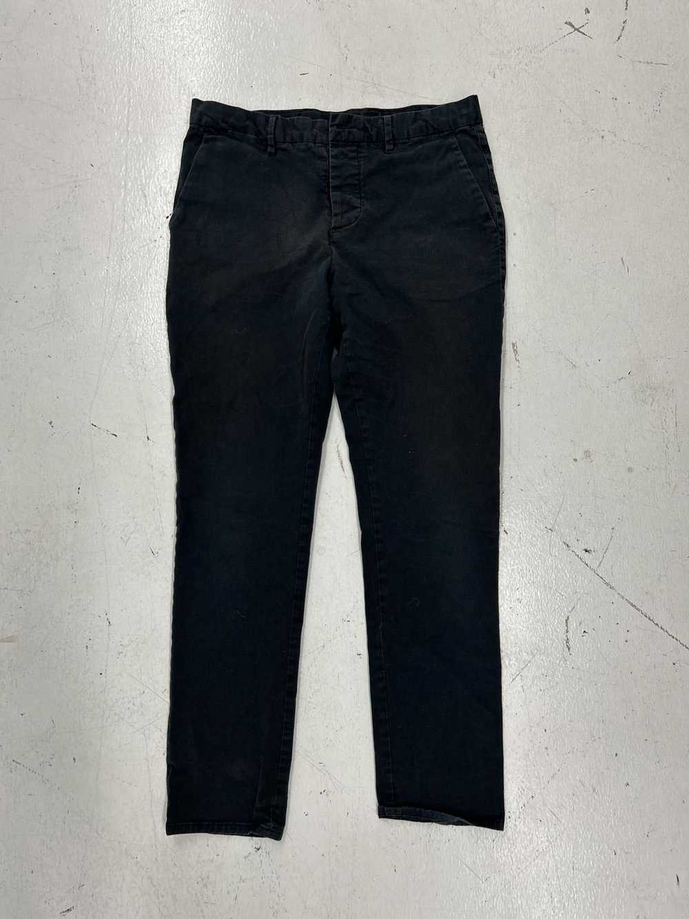 Designer AllSaints Black Slim-Fit Pants for Versa… - image 1