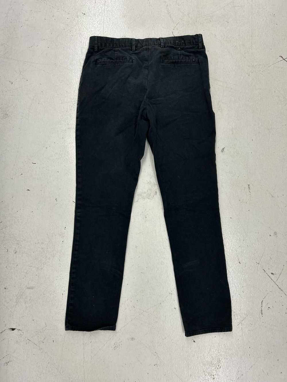 Designer AllSaints Black Slim-Fit Pants for Versa… - image 4