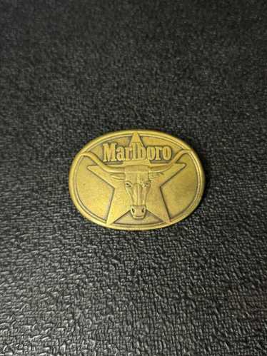 Marlboro Vintage 80s 1987 Marlboro Solid Brass Bel