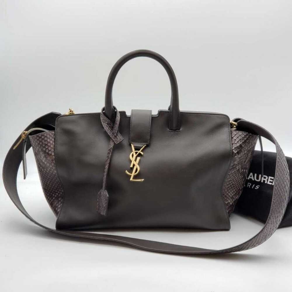 Saint Laurent Downtown leather satchel - image 2