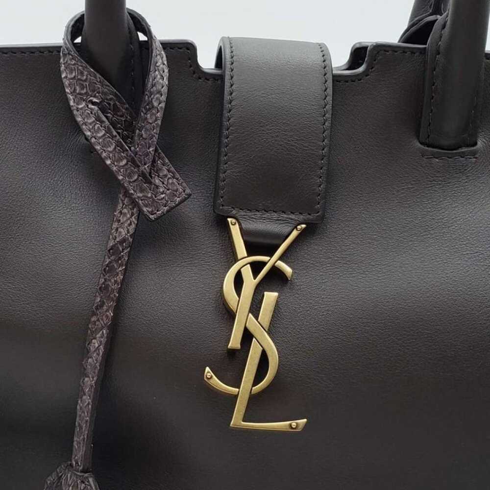 Saint Laurent Downtown leather satchel - image 6