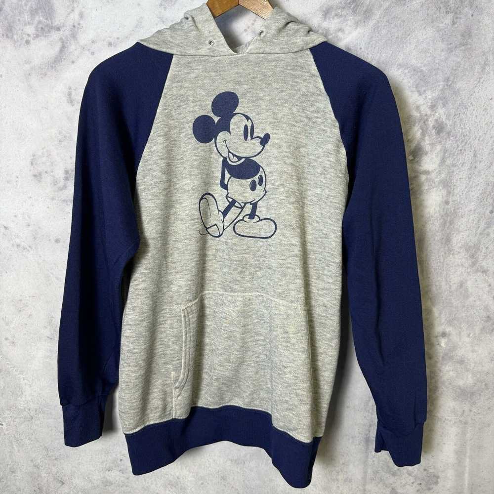 Disney × Vintage Vintage 80s Mickey Mouse Hoodie … - image 1