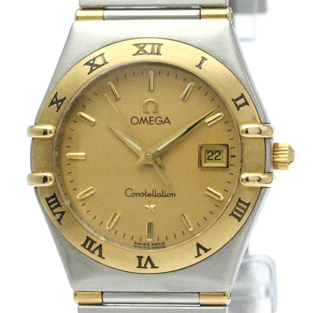 Omega Polished OMEGA Constellation 18K Gold Steel… - image 1