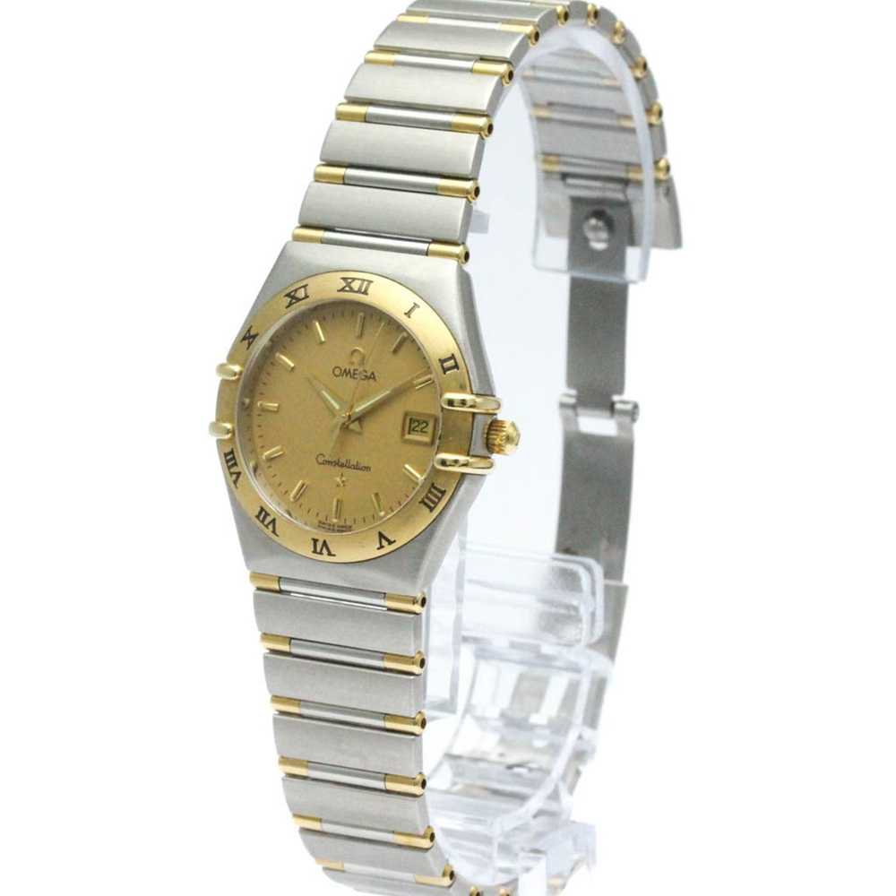 Omega Polished OMEGA Constellation 18K Gold Steel… - image 2