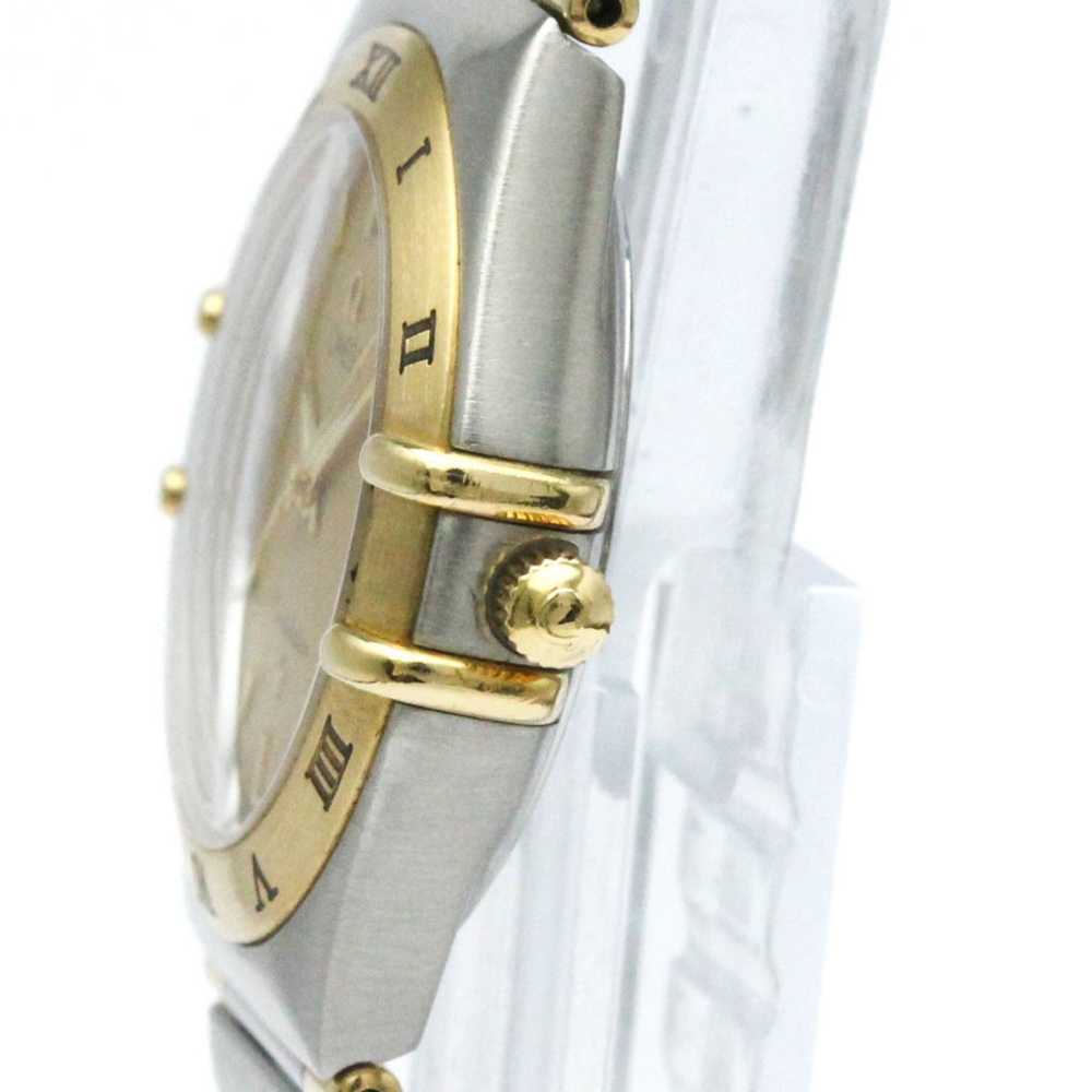 Omega Polished OMEGA Constellation 18K Gold Steel… - image 4