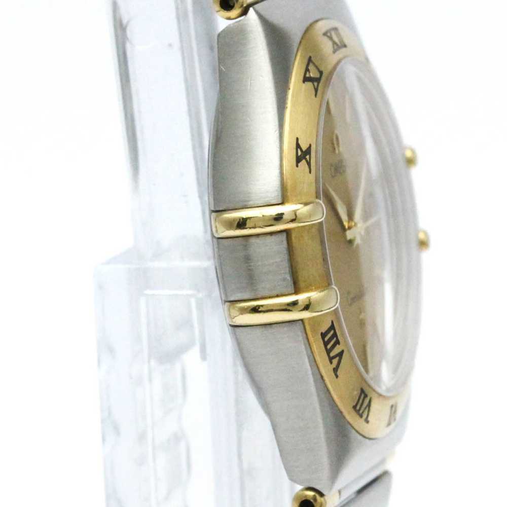 Omega Polished OMEGA Constellation 18K Gold Steel… - image 8