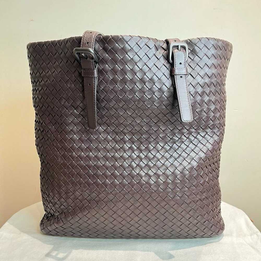 Bottega Veneta Fourre-Tout leather tote - image 2