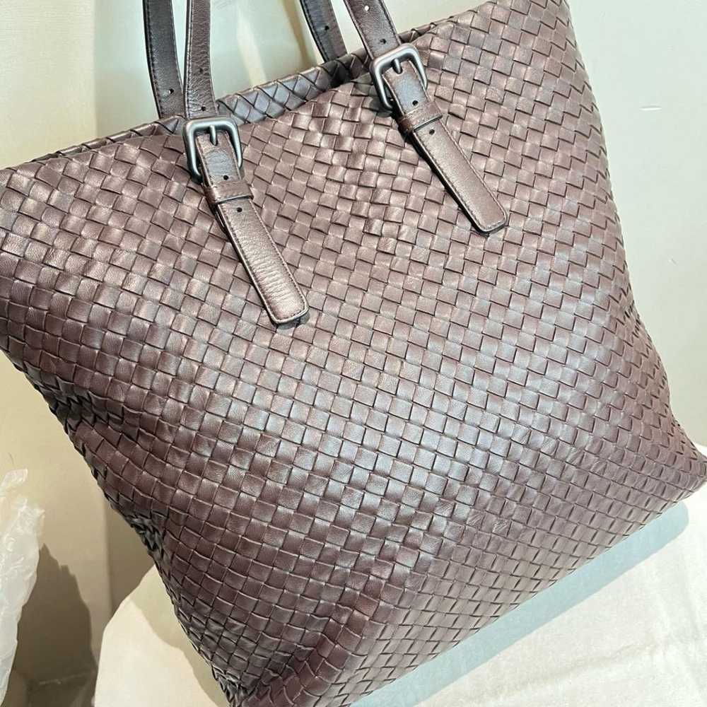 Bottega Veneta Fourre-Tout leather tote - image 7