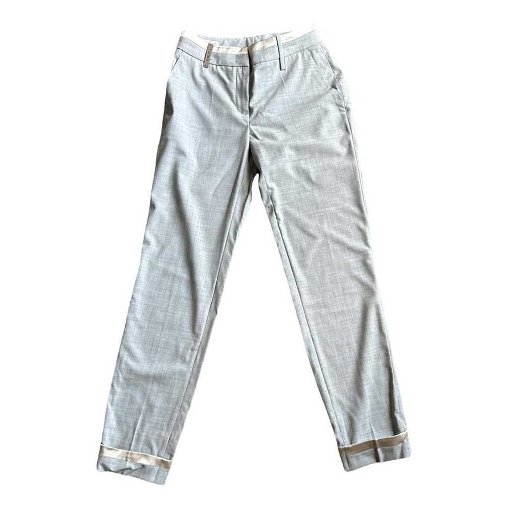 Peserico Wool straight pants - image 1