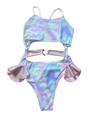 Freedom Rave Wear Glitter Romance Sherbet High Wai