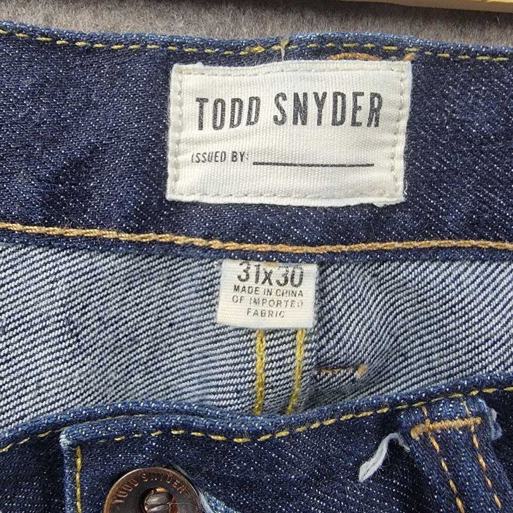 Todd Snyder Todd Snyder Slim Fit Garment Dye Jean… - image 4