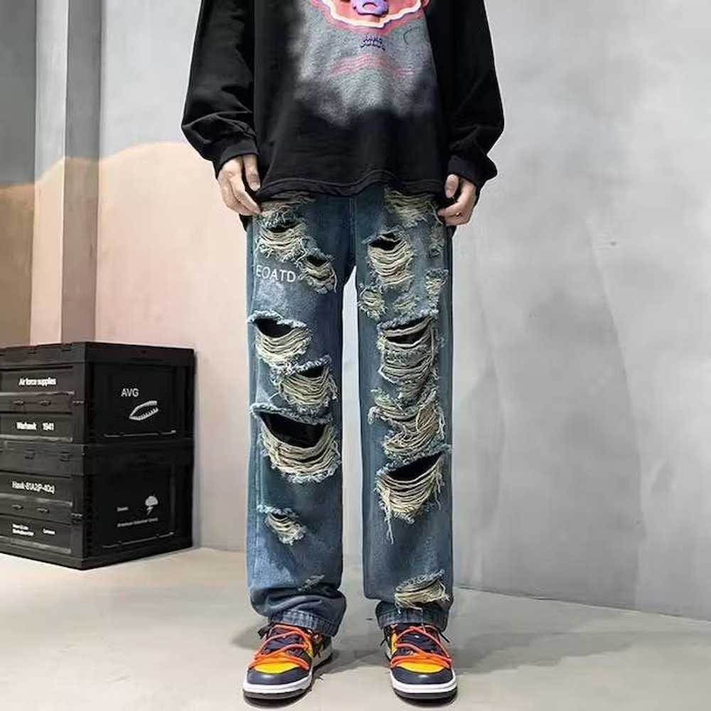 Distressed Denim × Japanese Brand × Streetwear De… - image 1