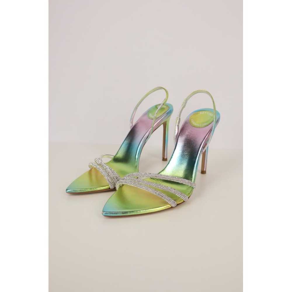 Bettina Vermillon Leather sandal - image 2