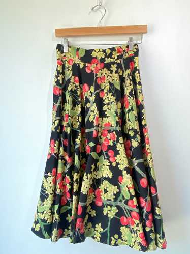 Vintage 1940s Cherry Blossom Skirt