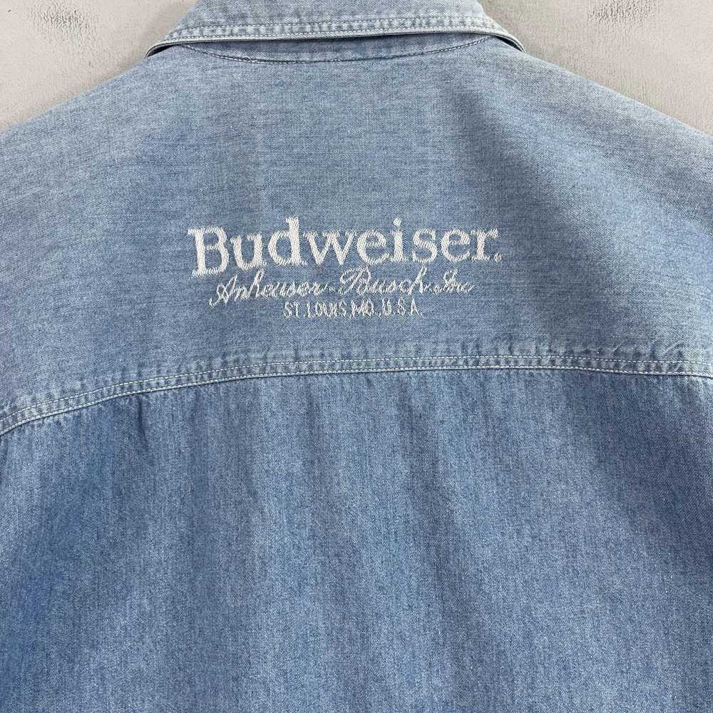 Budweiser × Distressed Denim × Vintage Vintage BU… - image 10