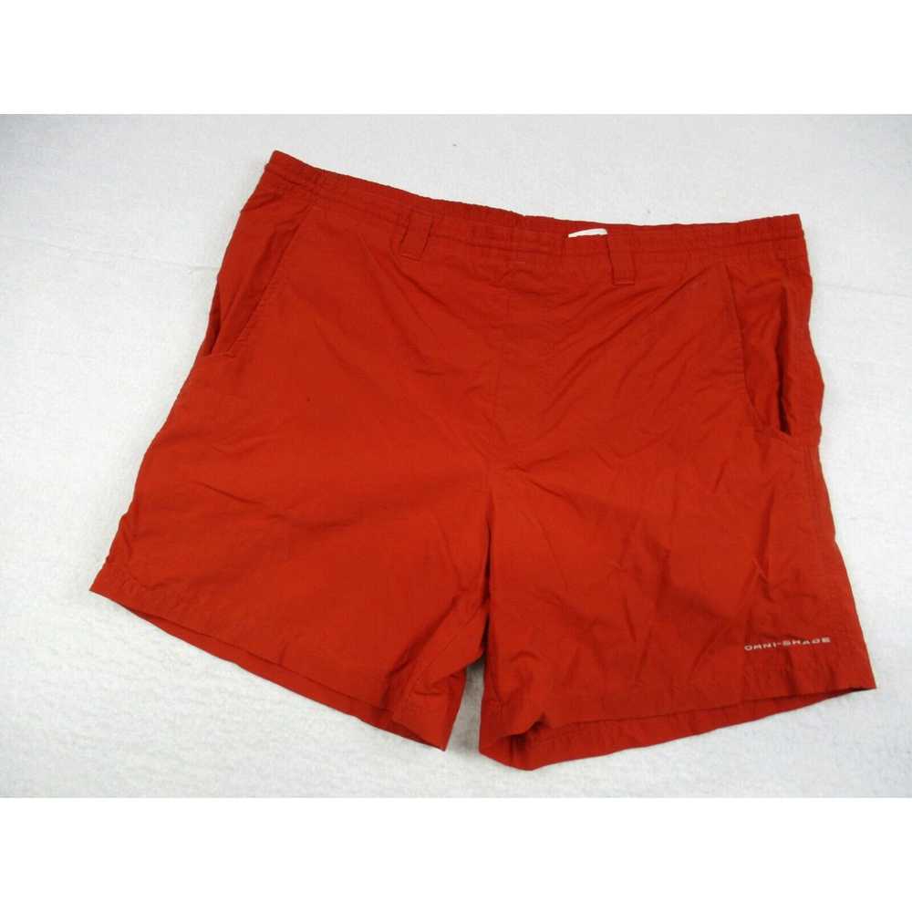 Vintage Columbia PFG Bathing Suit Medium Mens Nyl… - image 2