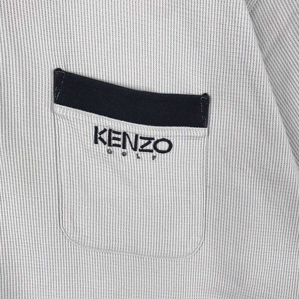 Kenzo Vintage Kenzo Golf Polo Collar T-shirt - image 4