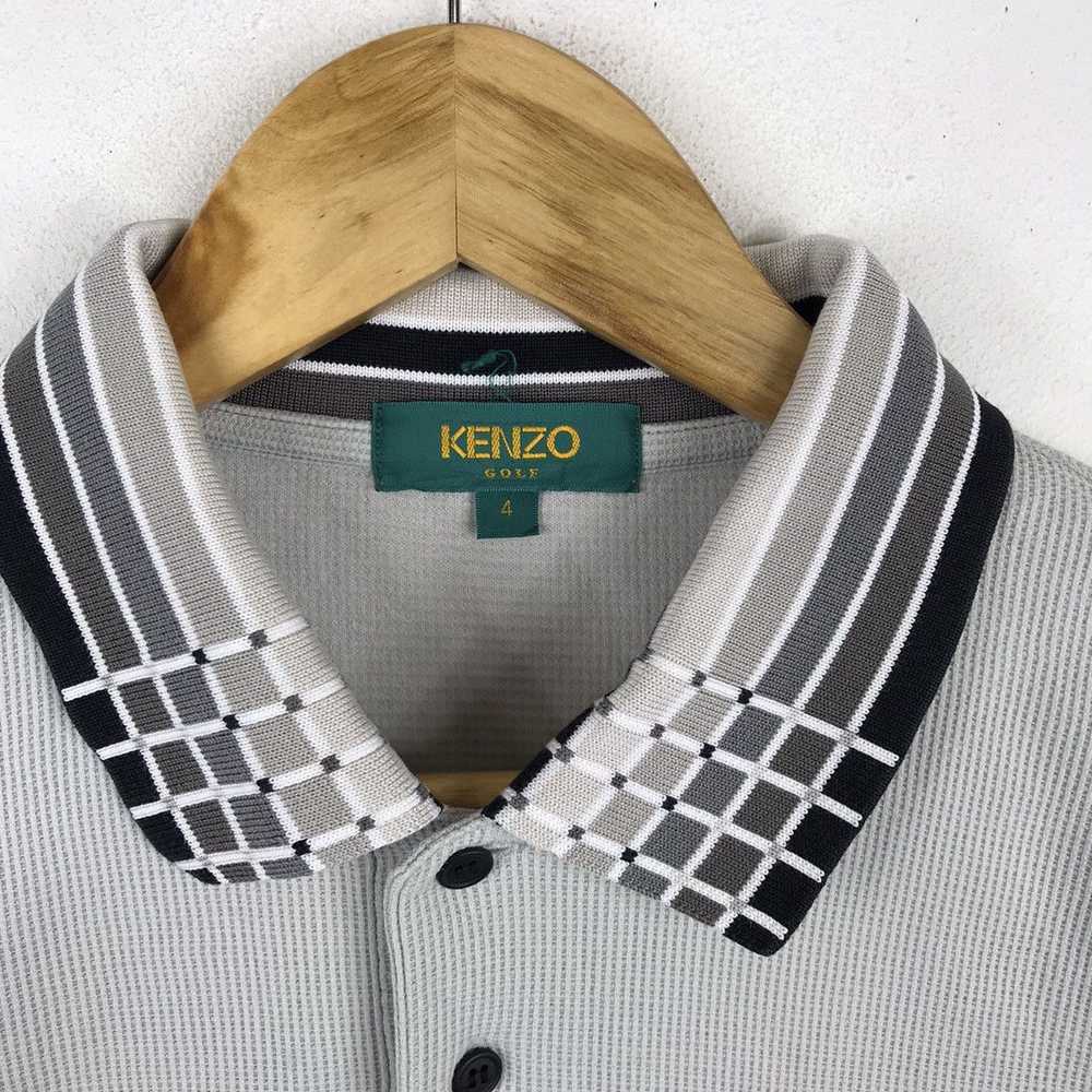 Kenzo Vintage Kenzo Golf Polo Collar T-shirt - image 5