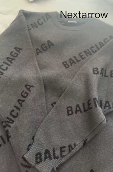 Balenciaga Balenciaga bullet screen sweater