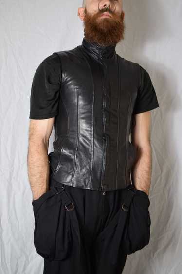 Julius Julius SS06 The Structure Leather Vest