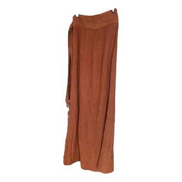 Savannah Morrow Silk maxi skirt - image 1