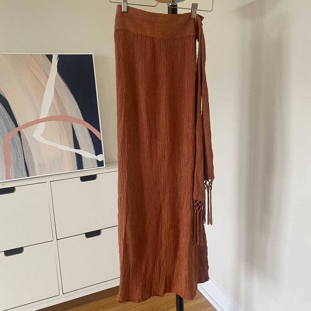 Savannah Morrow Silk maxi skirt - image 2