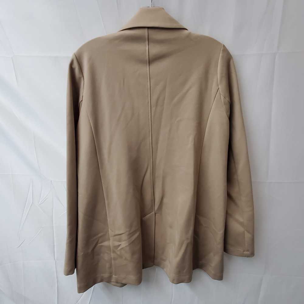 Eileen Fisher Tan Brown Open Cardigan Jacket Size… - image 4