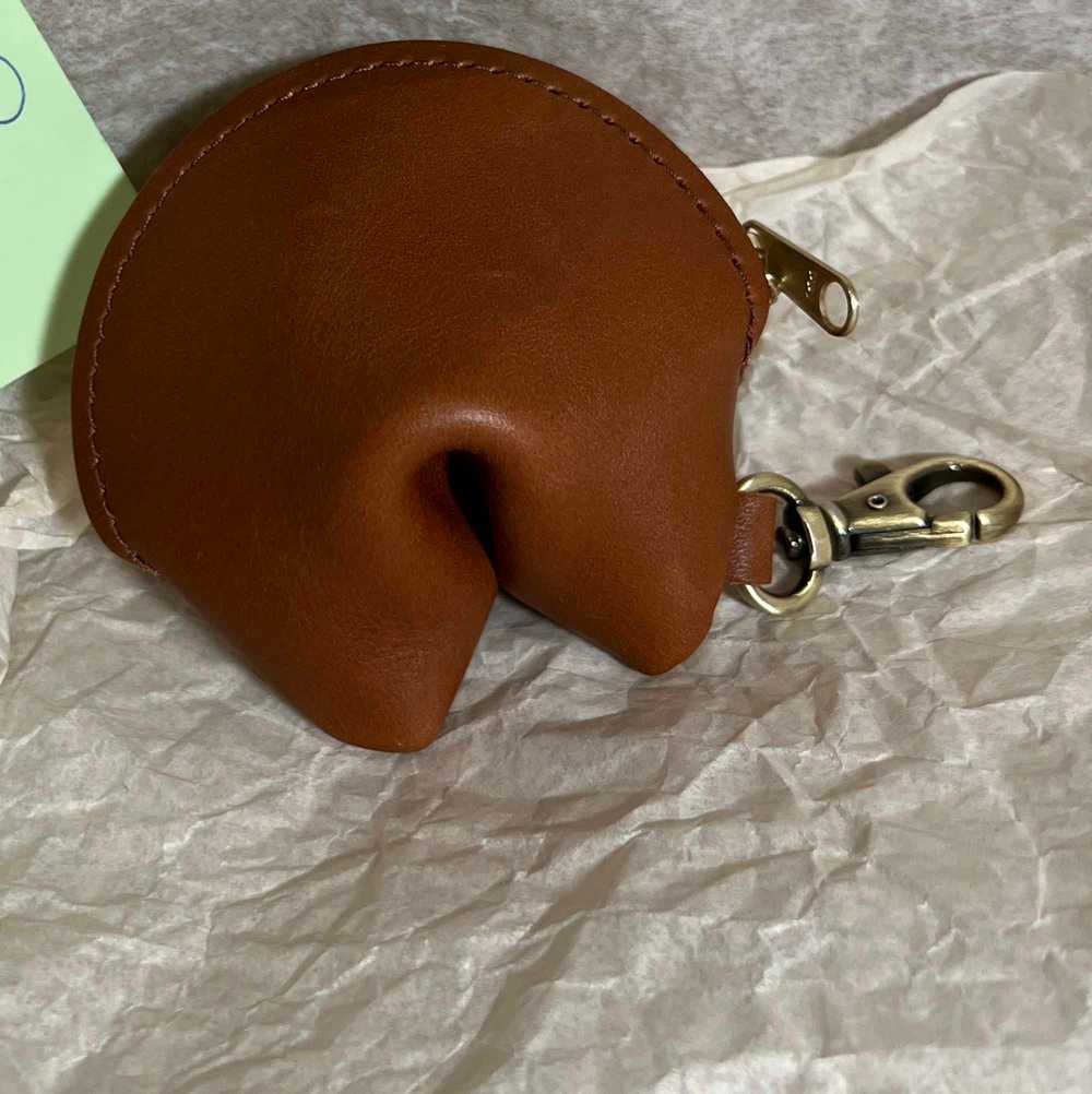 Portland Leather Fortune Cookie Keychain - image 2