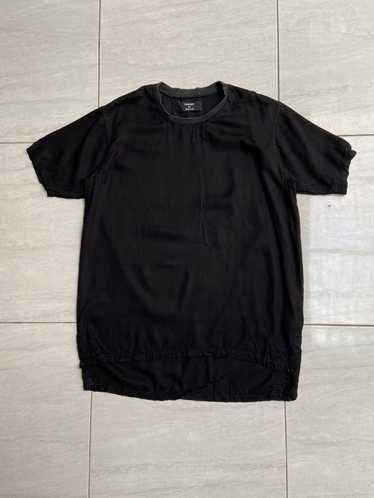 トップス 00s CABANE de ZUCCA Spangles Design Tops Rare!! CABANE de ZUCCA Stripe tee