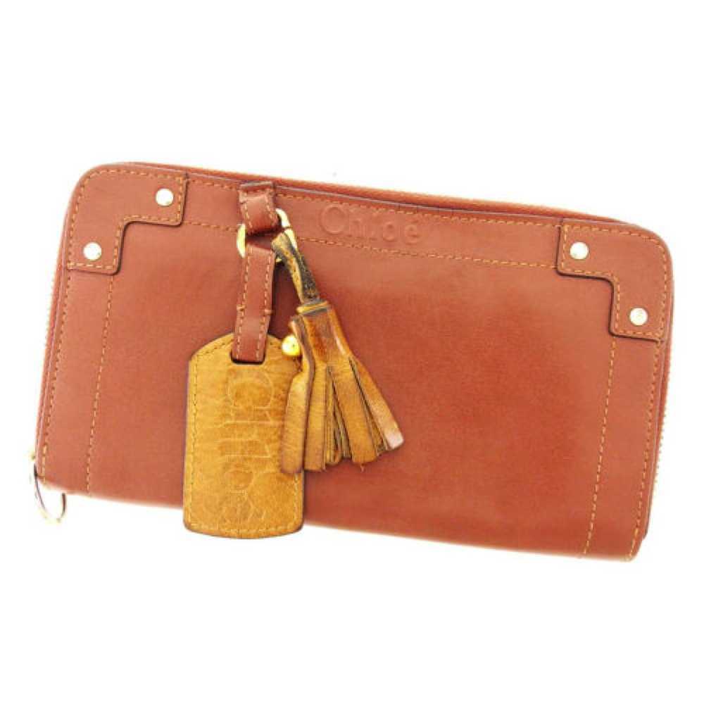 Chloé Leather clutch bag - image 3